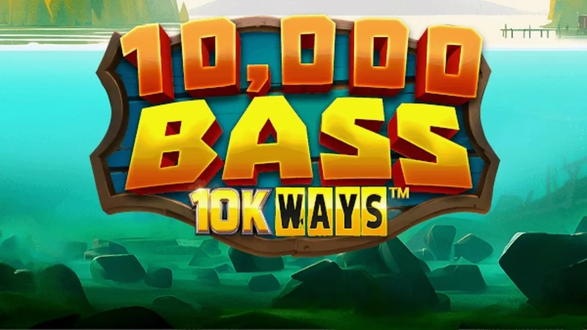 Interface do jogo 10,000 Big Bass 10K Ways em um smartphone